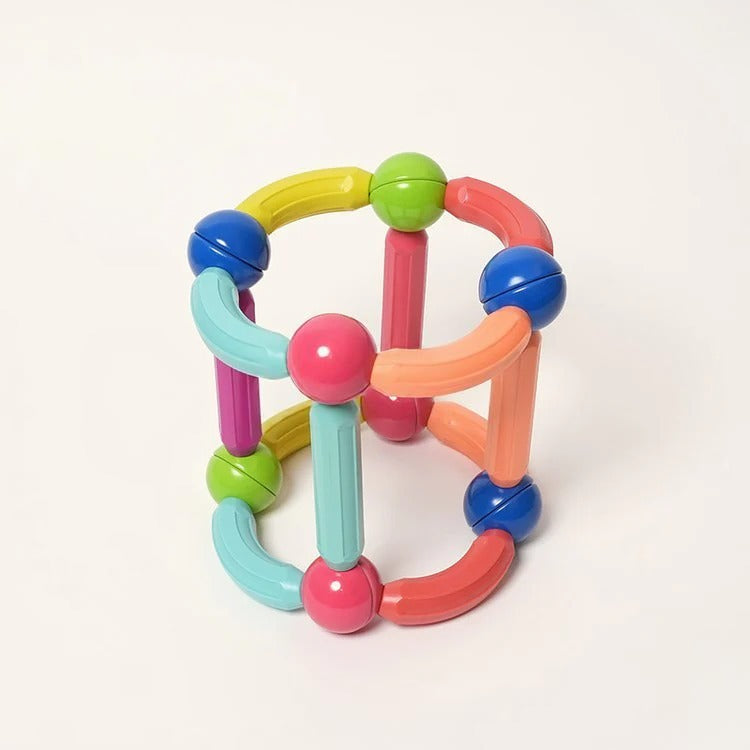 Montessori-magnetische bouwset met 36 onderdelen