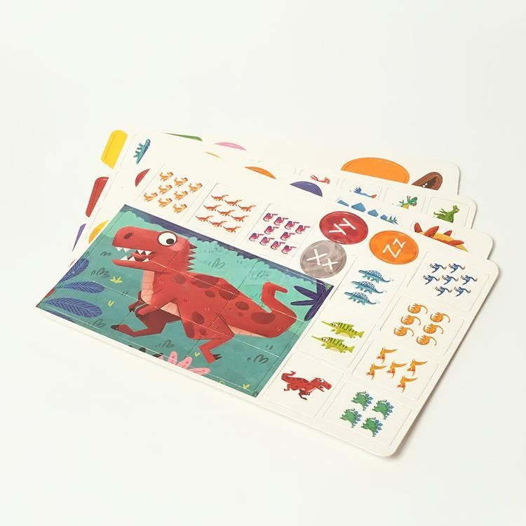 Montessori-activiteitenboek met stickers