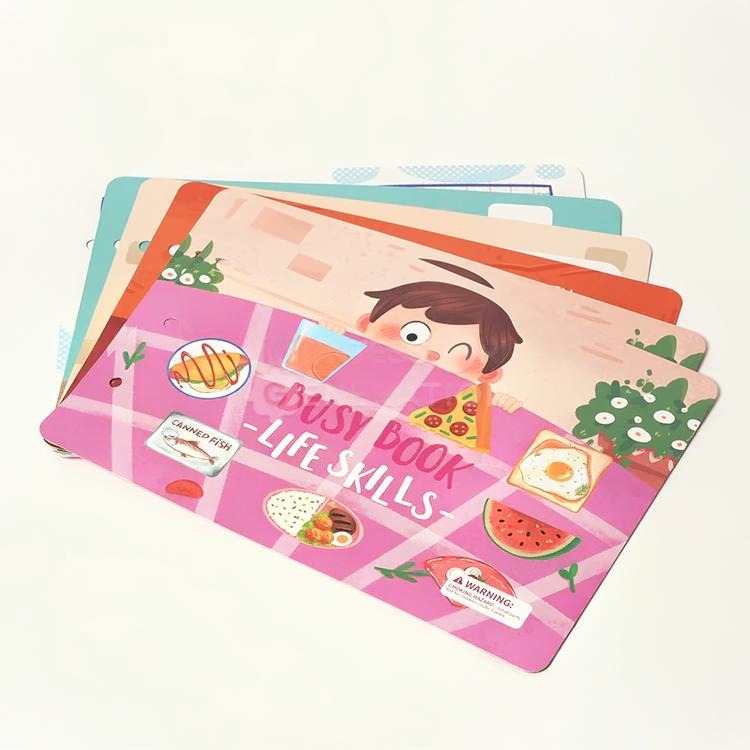 Montessori-activiteitenboek met stickers