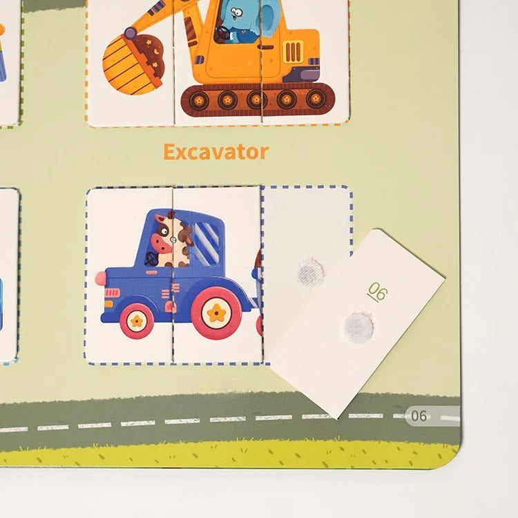 Montessori-activiteitenboek met stickers