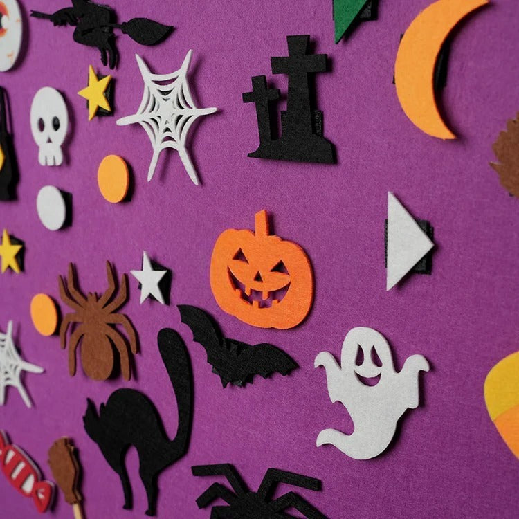 Montessori-vilten Halloween-pompoen