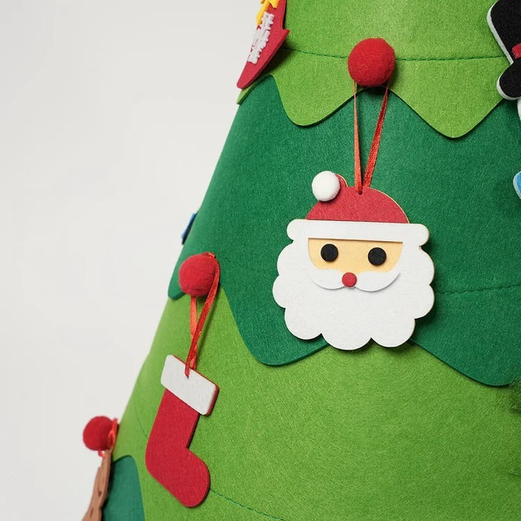 Montessori 360° vilten kerstboom