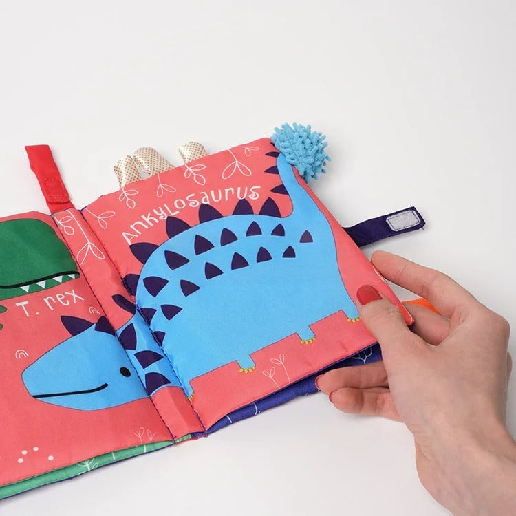 Montessori-stoffen boek voor baby's