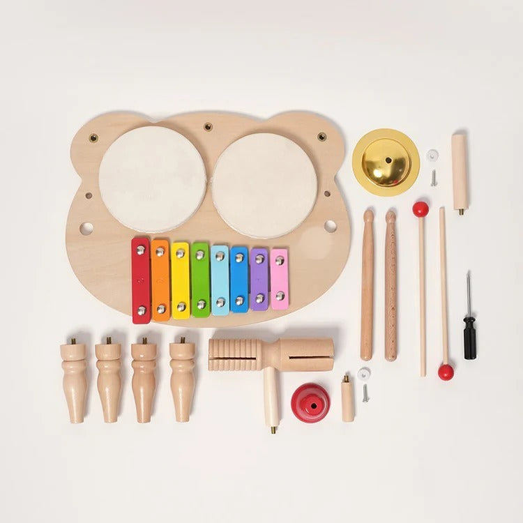 Montessori-muziekset met 14 instrumenten