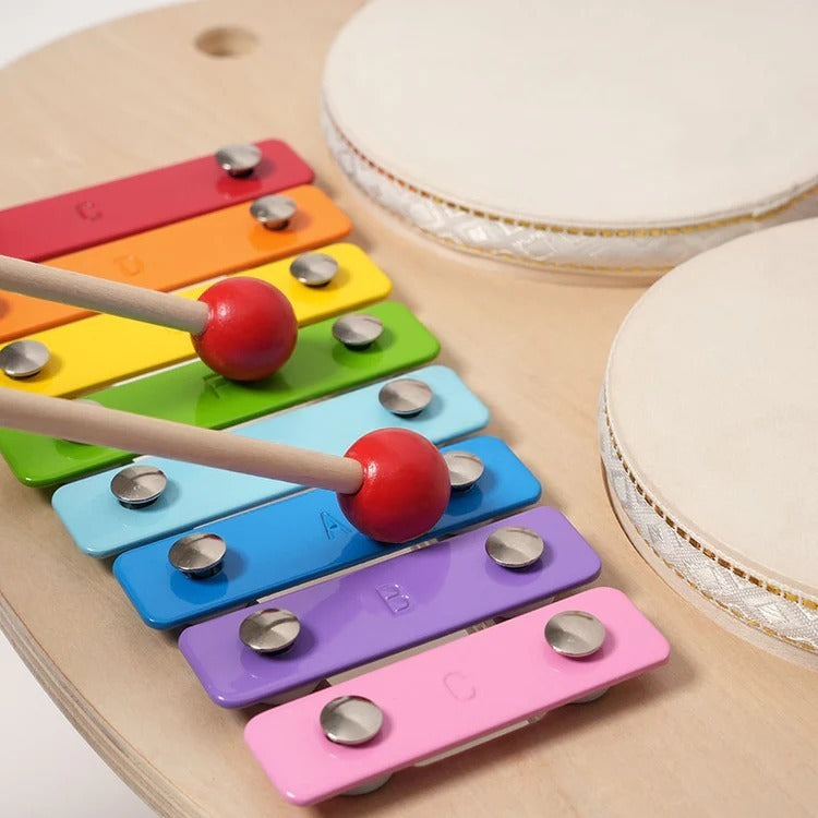 Montessori-muziekset met 14 instrumenten