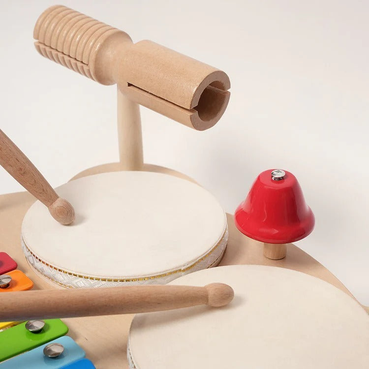 Montessori-muziekset met 14 instrumenten
