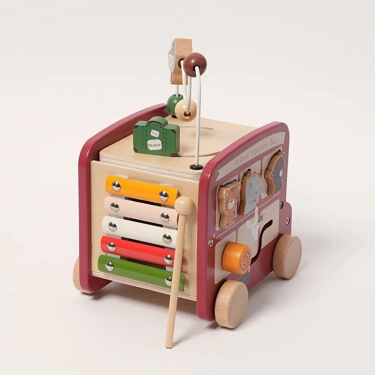 Montessori-safaribus met motoriekspelletjes