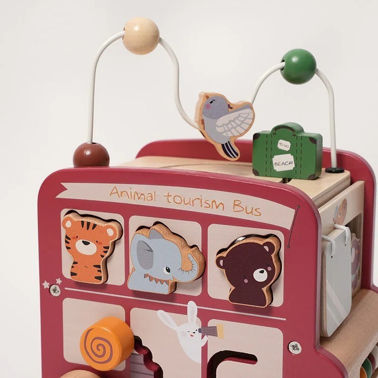 Montessori-safaribus met motoriekspelletjes