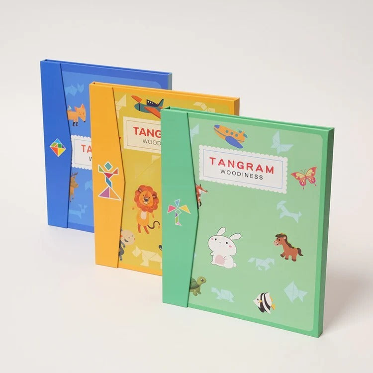 Montessori-magnetisch tangramboek