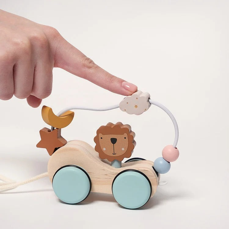 Montessori-rollend leeuwenspeelgoed
