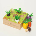 Montessori-houten groenteset