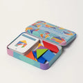 Montessori-tangrampuzzel met 25 kaarten