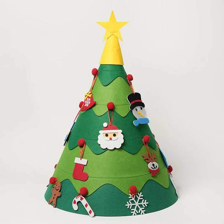 Montessori 360° vilten kerstboom