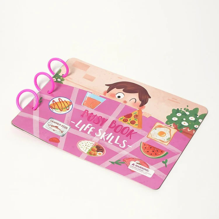 Montessori-activiteitenboek met stickers