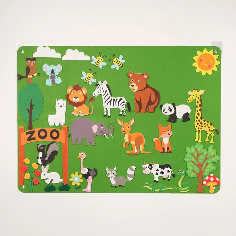 Montessori-vilten leerbord