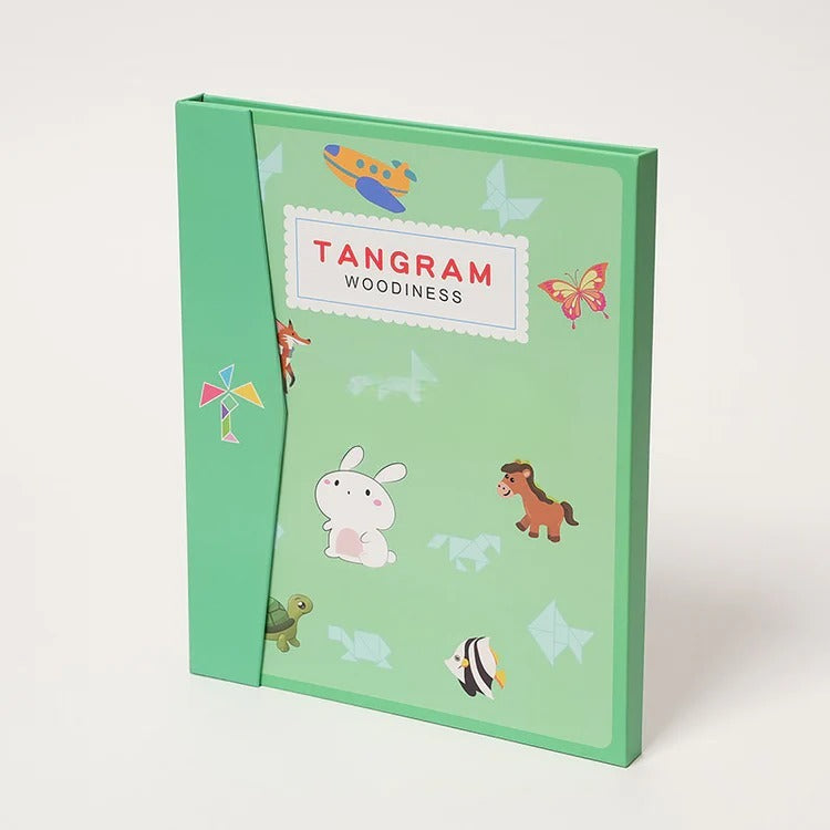 Montessori-magnetisch tangramboek