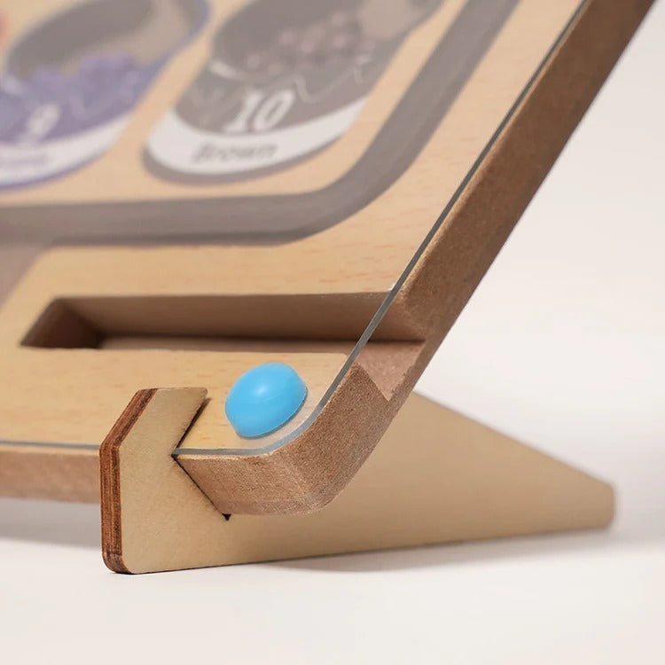 Montessori-magneetpuzzel om kleuren te sorteren