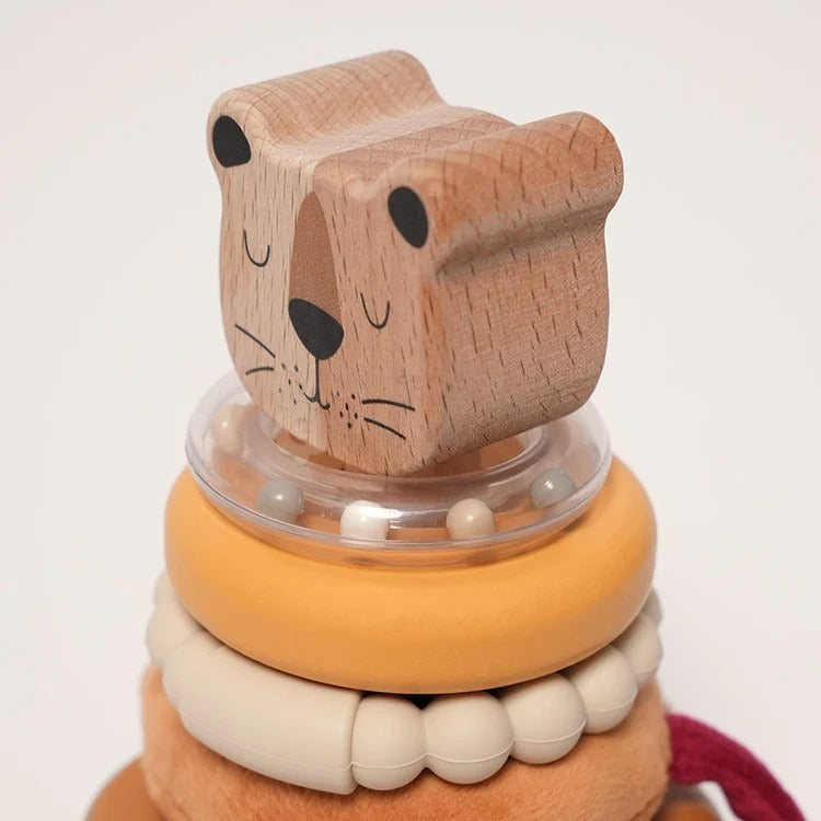 Montessori-stapelspel 'Kleine leeuw'