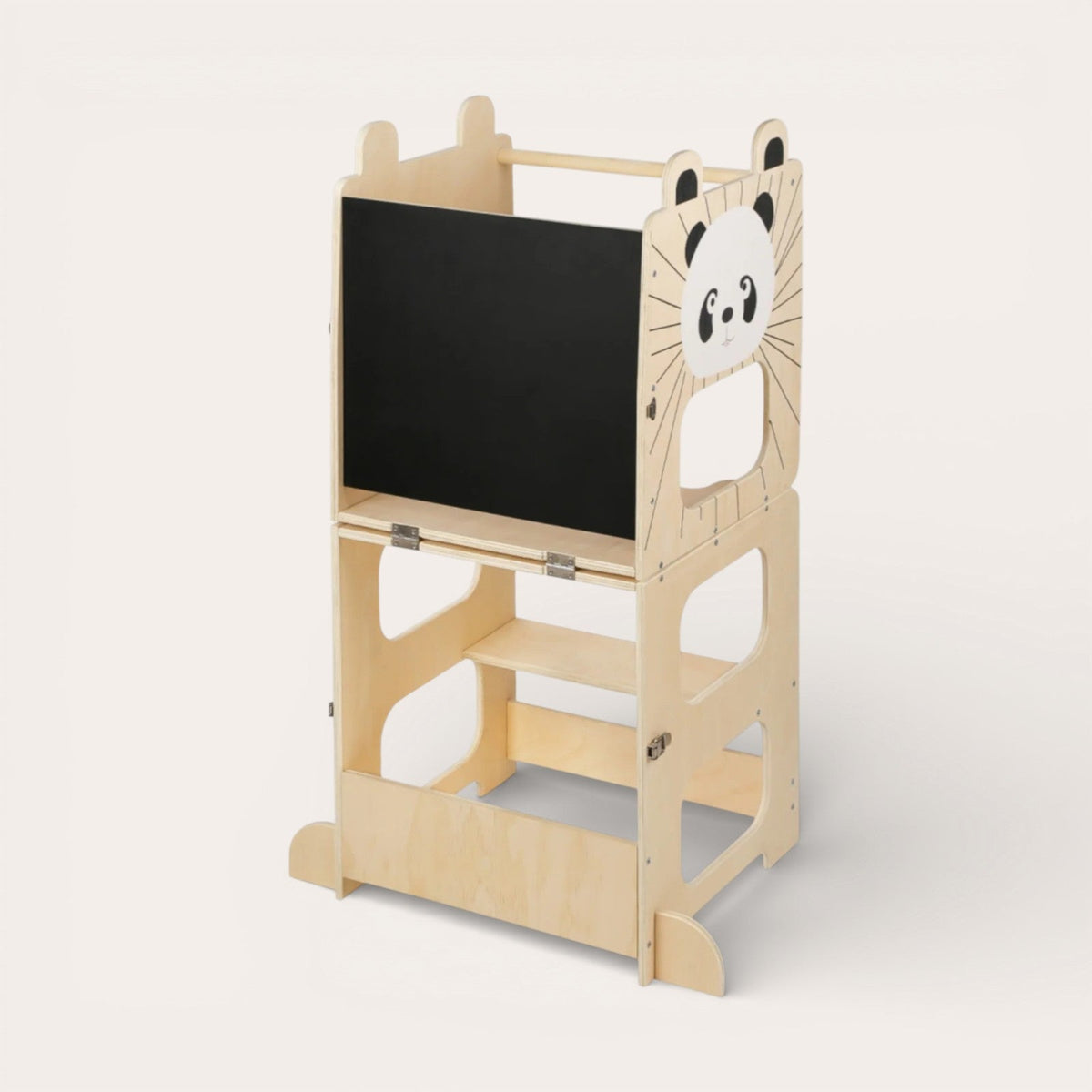 Montessori-leertoren 3-in-1 met tekentafel