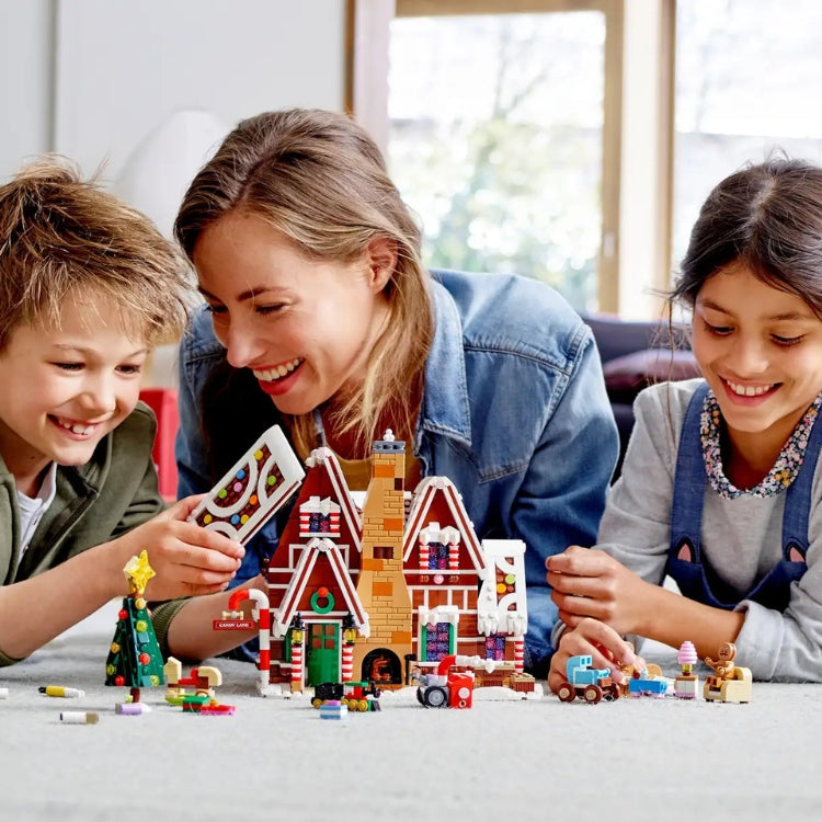 Montessori-peperkoekhuis om zelf te bouwen