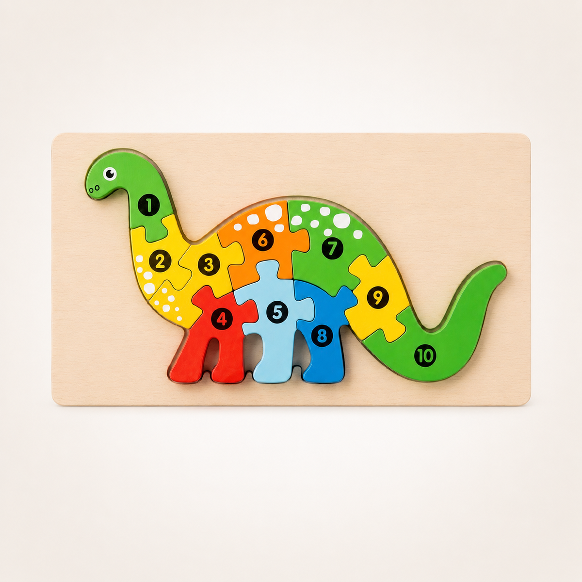 Montessori 3D-houten dierenpuzzel