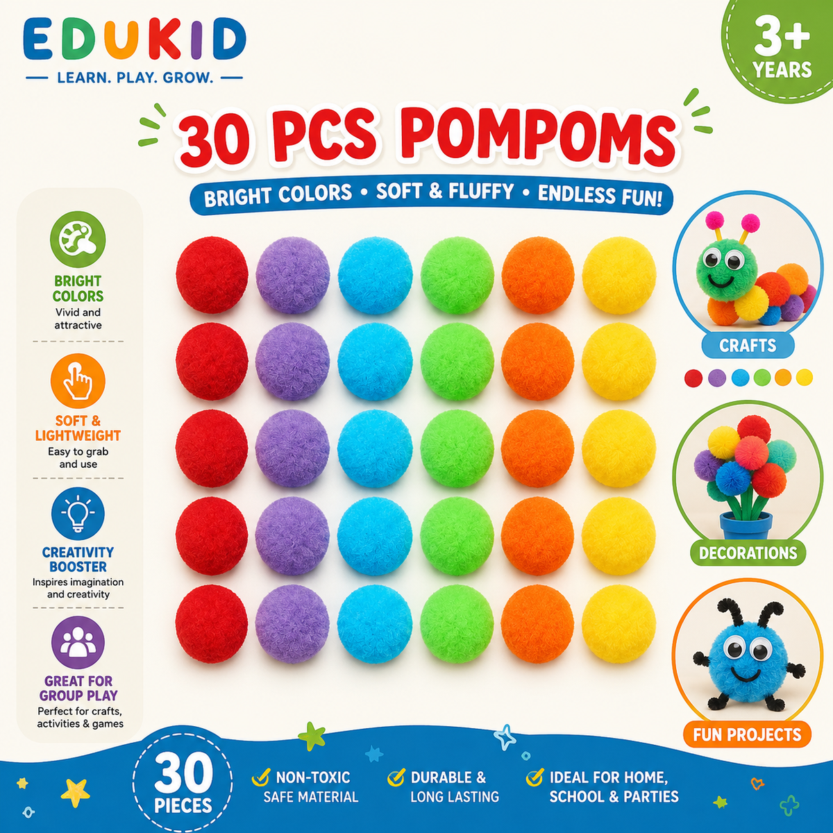 Montessori-kleursorteersets & accessoires met pincet