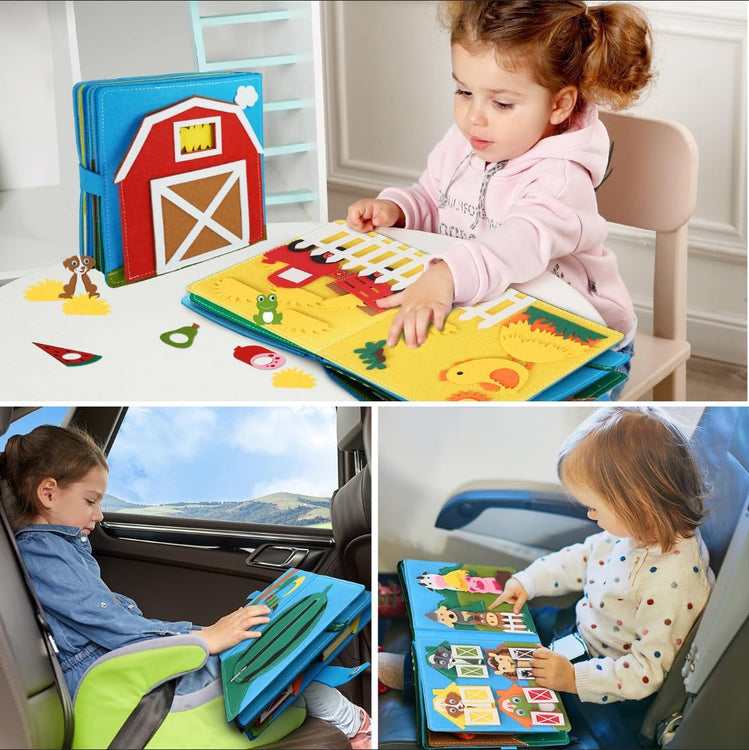 Interactief Montessori-kartonboek