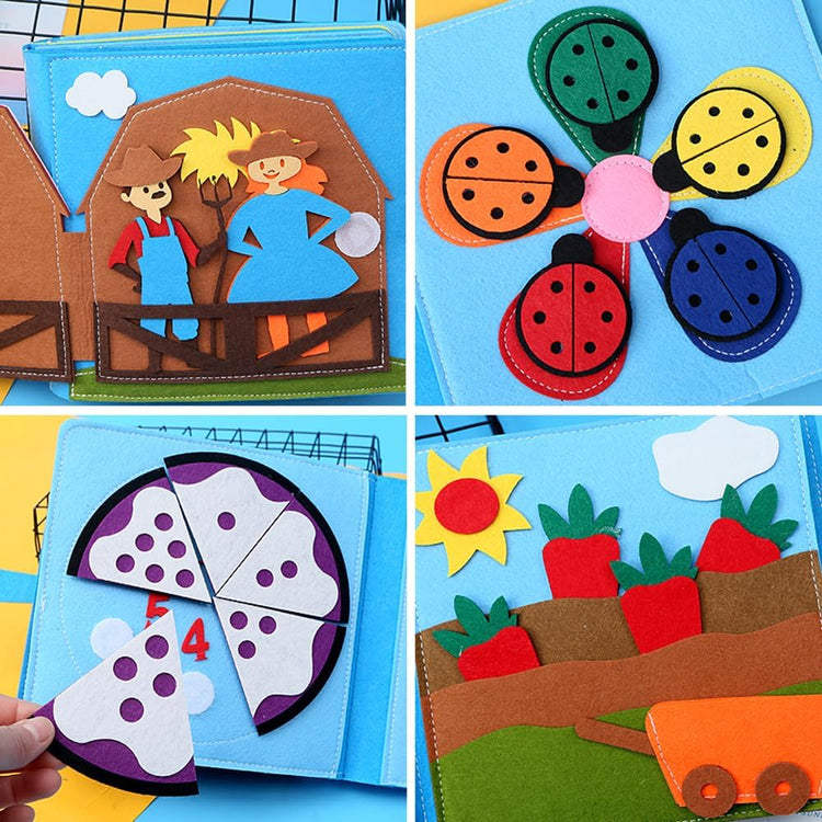 Interactief Montessori-kartonboek