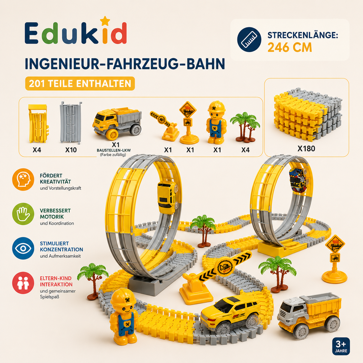 Elektrische racebaan & extra auto's