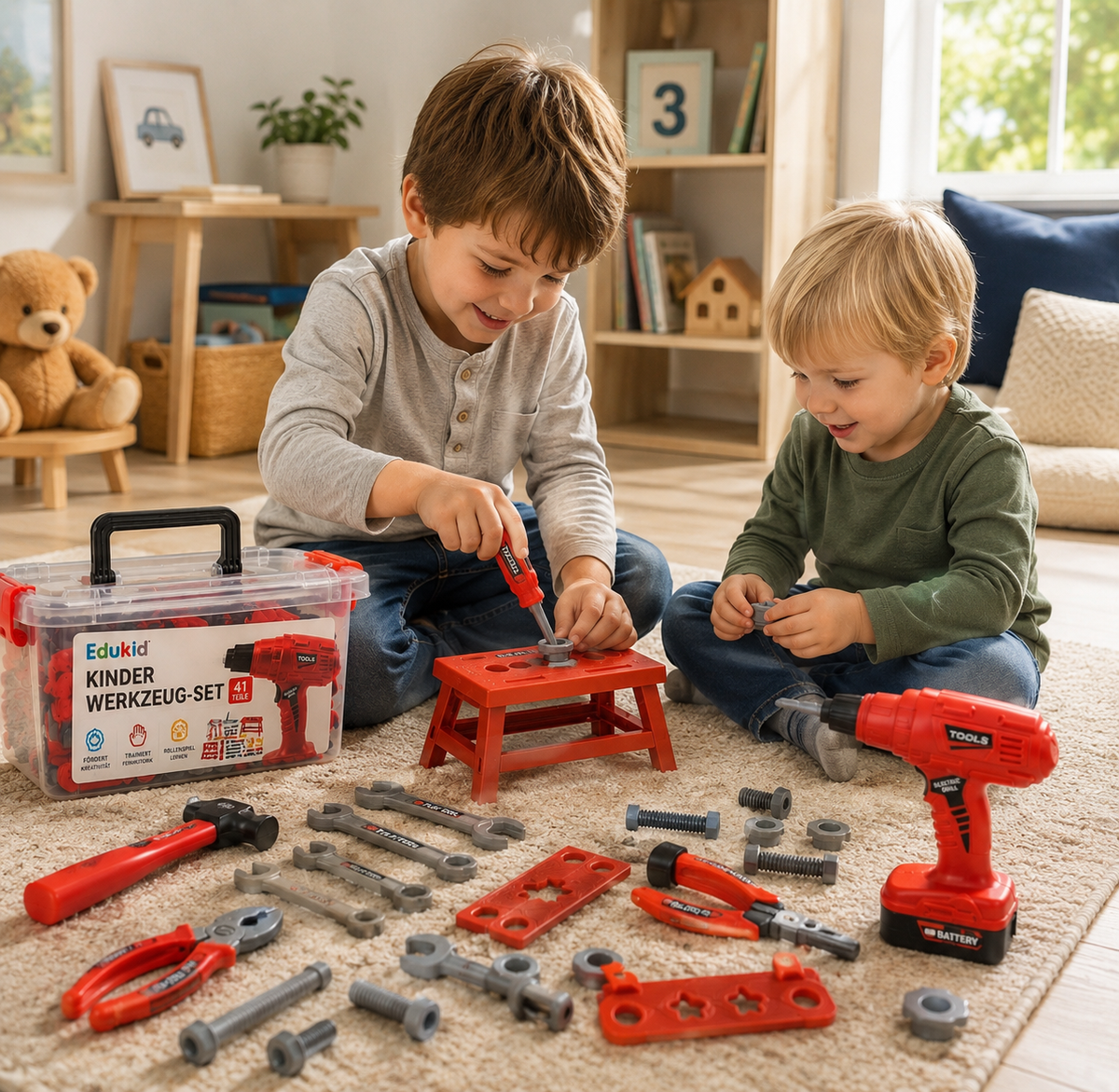 Gereedschapskoffer voor kinderen