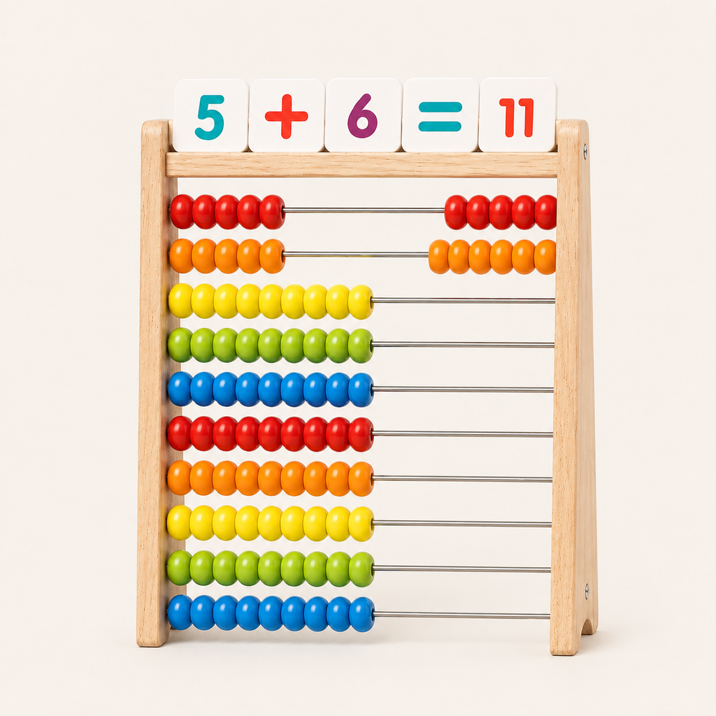 Montessori-houten telraam
