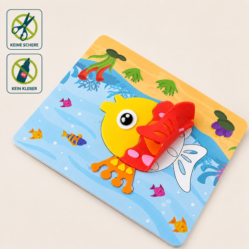 3D-schuimstickerset voor kinderen