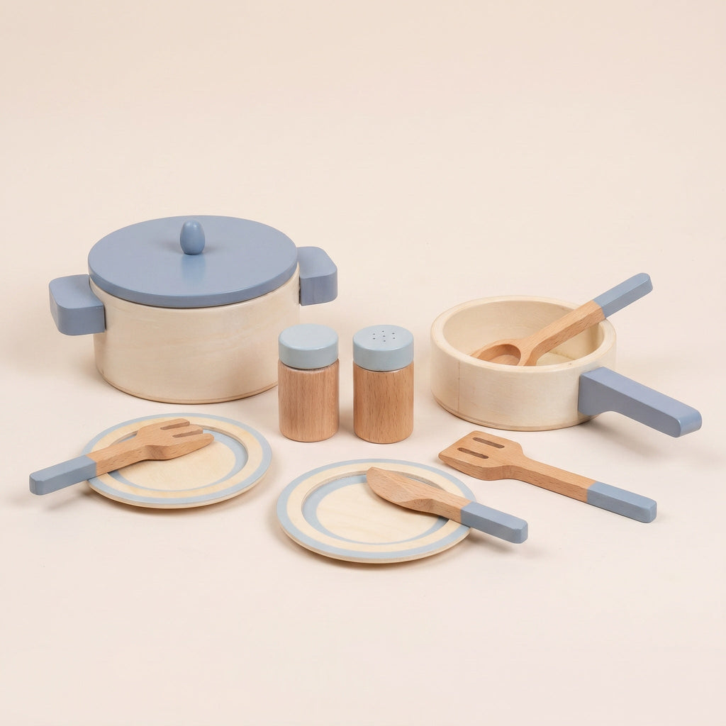 Montessori-mini-keukenset van hout
