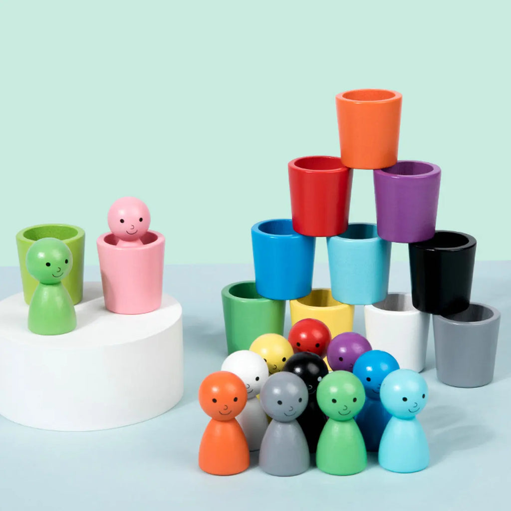 Montessori-figuren- & vormensorteerspel