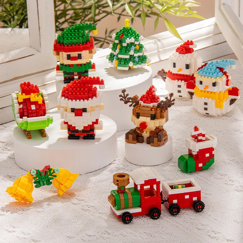 Montessori-kerstfiguren om te bouwen