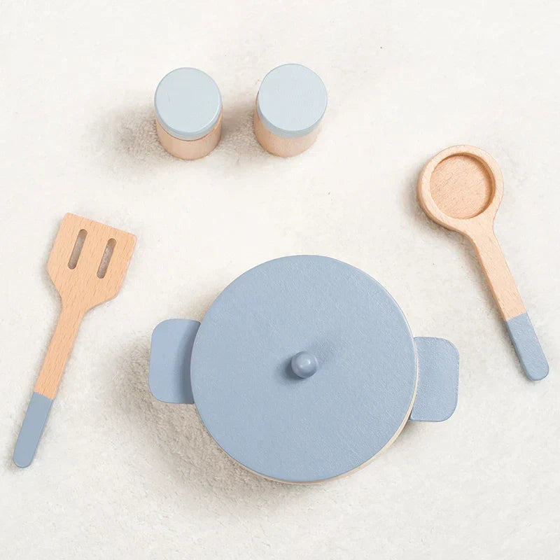 Montessori-mini-keukenset van hout
