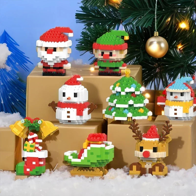 Montessori-kerstfiguren om te bouwen