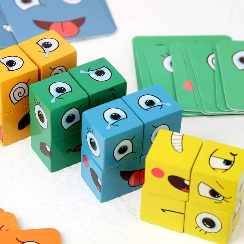 Montessori-emotiepuzzel voor kinderen