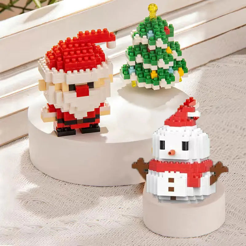 Montessori-kerstfiguren om te bouwen