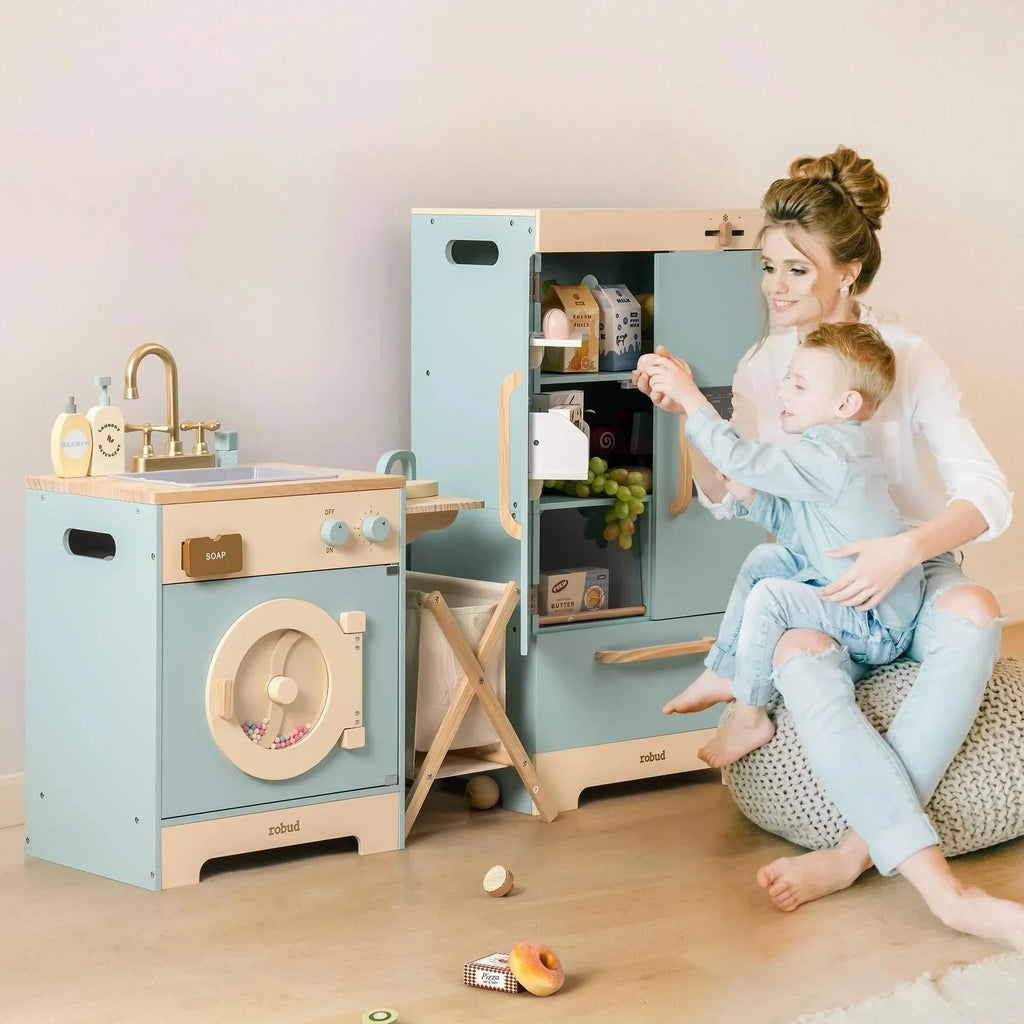 Montessori-speelmeubel voor keuken & huishouden