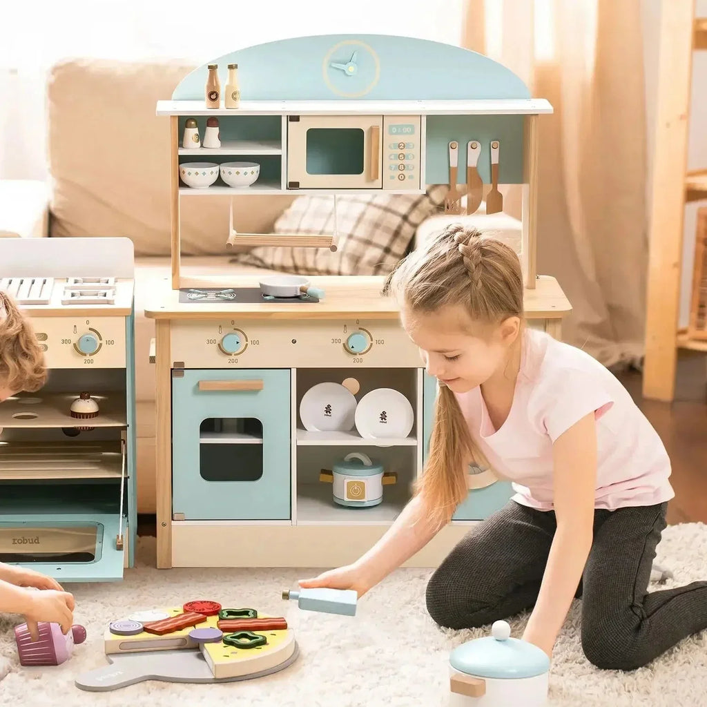 Montessori-speelmeubel voor keuken & huishouden