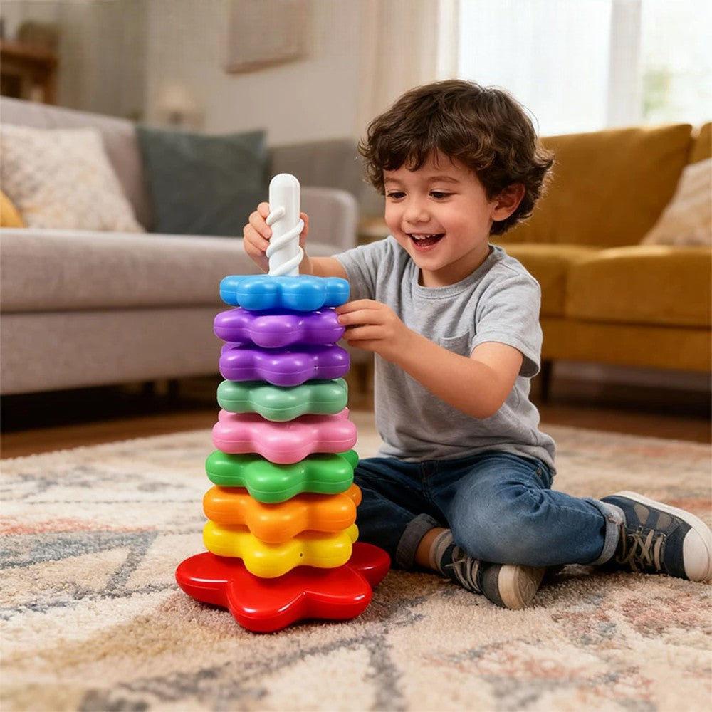 Montessori-stapelringen voor peuters