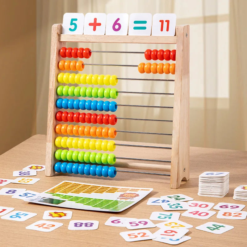Montessori-houten telraam