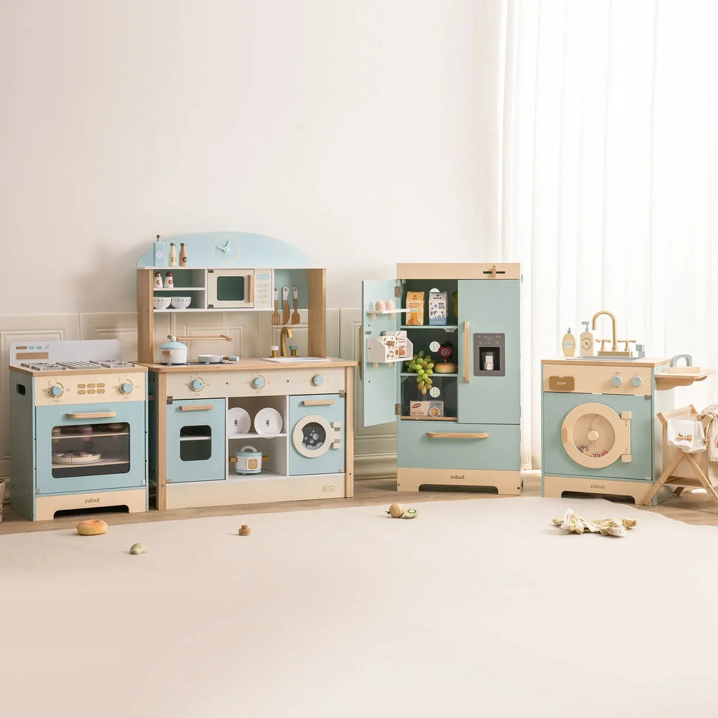 Montessori-speelmeubel voor keuken & huishouden