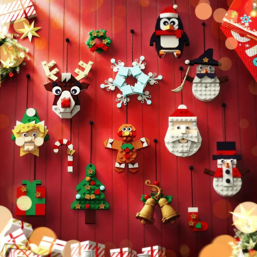 Montessori-kerstbouwstenen