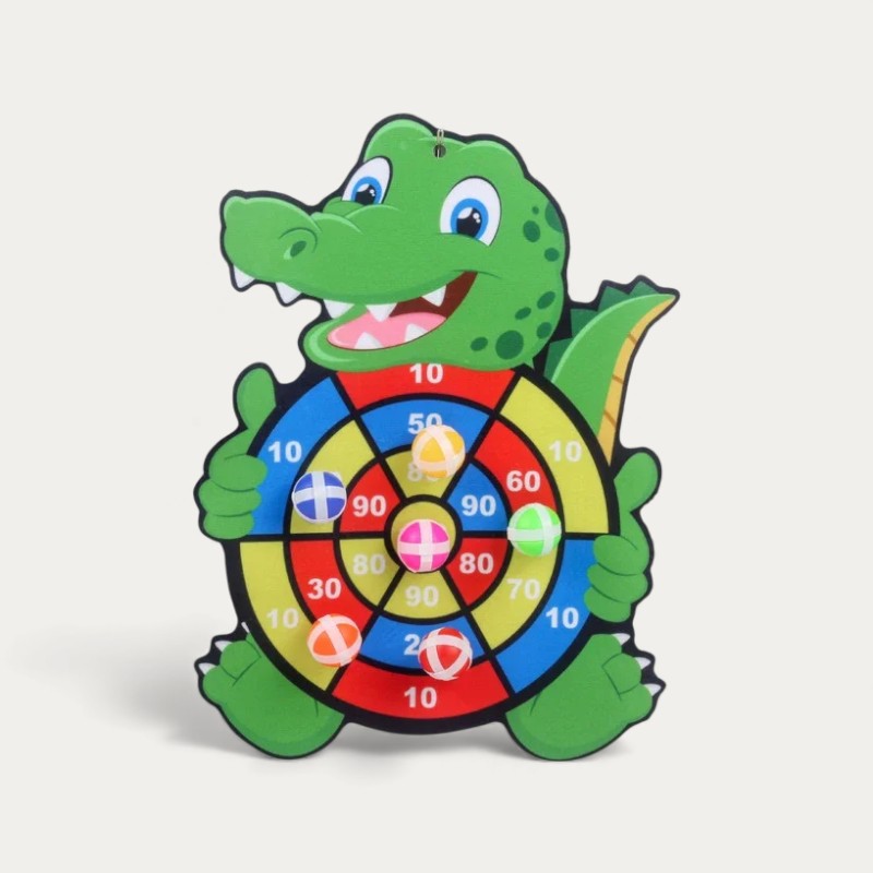 Montessori-krokodil-doelwerpspel