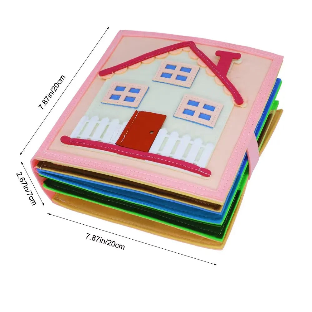 Montessori-sensorisch boek voor kinderen