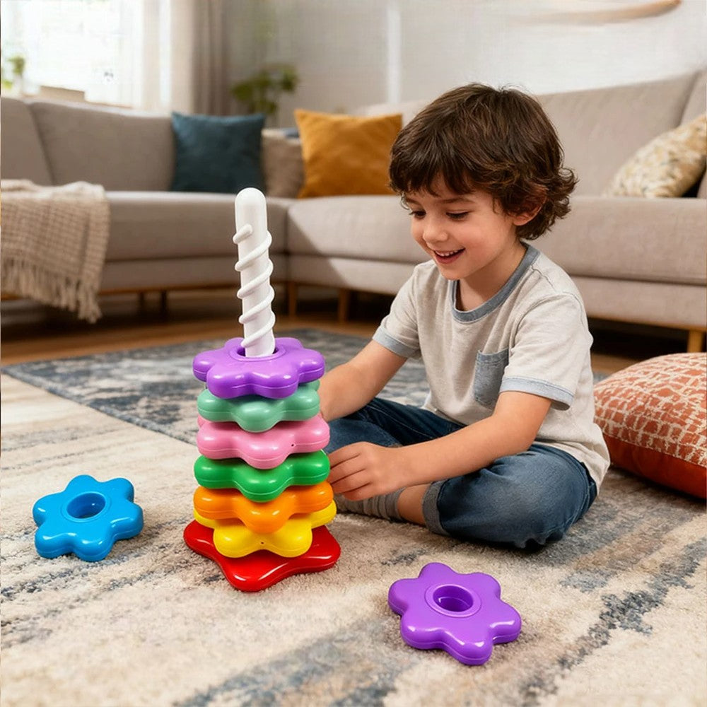 Montessori-stapelringen voor peuters