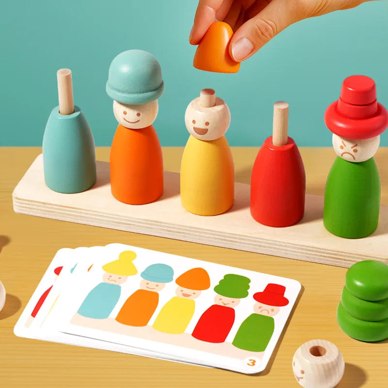 Montessori-emotiesorteerspel