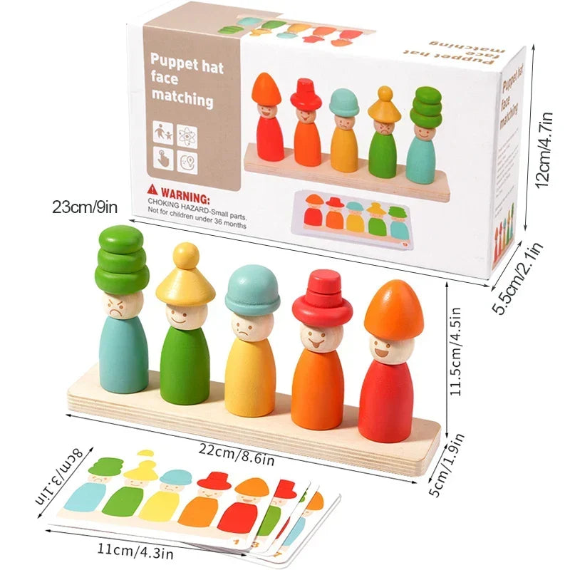 Montessori-emotiesorteerspel